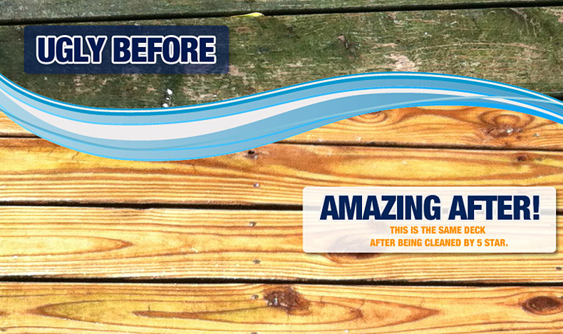 LET US RESTORE YOUR DECK TO A LIKE-NEW APPEARANCE AND SEAL IT FOR PROTECTION!